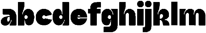 Jubble Black otf (900) FONT