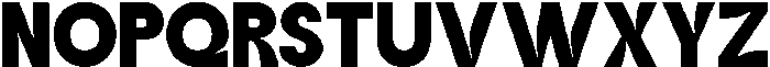 Jubble Extra Bold ExtraBold otf (700) Font UPPERCASE