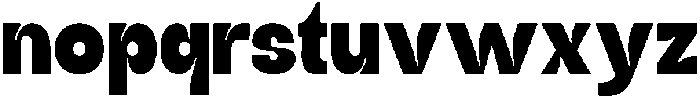 Jubble Extra Bold ExtraBold otf (700) Font LOWERCASE