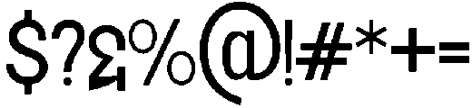 Jubble Thin Thin otf (100) Font OTHER CHARS