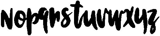 Jubilation Regular otf (400) Font LOWERCASE