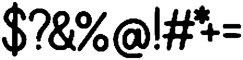 Jubu ttf (400) Font OTHER CHARS