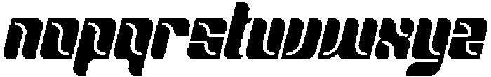 Juegas Italic otf (400) Font LOWERCASE