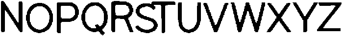 Jufido ttf (400) Font LOWERCASE