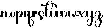 Juice Banana Regular otf (400) Font LOWERCASE