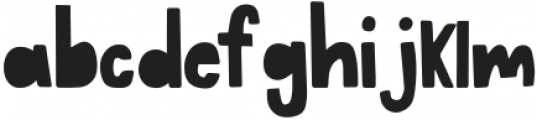 Juiceaholic Filled Font Regular otf (400) Font LOWERCASE