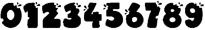 Juicy Bite Regular otf (400) Font OTHER CHARS