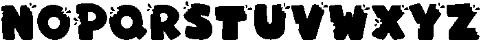 Juicy Bite Regular otf (400) Font UPPERCASE
