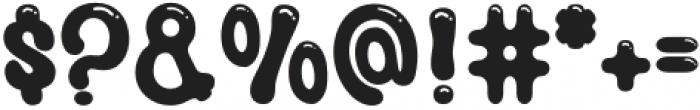 Juicyfig Typeface Regular otf (400) Font OTHER CHARS