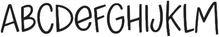 Jules Thicket Regular otf (400) Font LOWERCASE