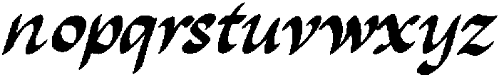 Julian Lucas Regular otf (400) Font LOWERCASE