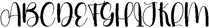 Julietta Regular otf (400) Font UPPERCASE
