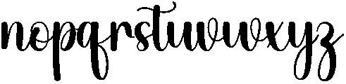 Julietta Regular otf (400) Font LOWERCASE