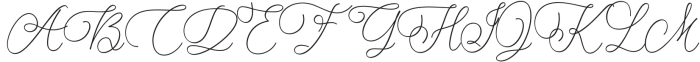 Juliette Rayleigh Regular otf (400) Font UPPERCASE