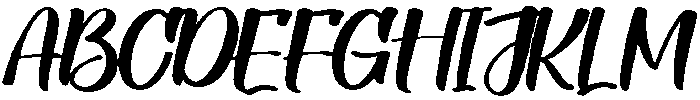 Juliette Regular otf (400) Font UPPERCASE