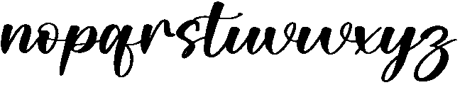 Juliette Regular otf (400) Font LOWERCASE