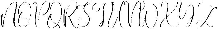 Juliette otf (400) Font UPPERCASE