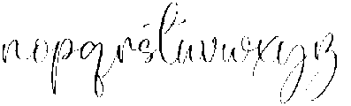 Juliette otf (400) Font LOWERCASE