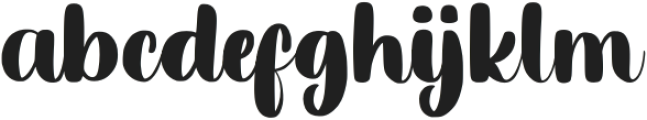 JuliyaPartinyScript otf (400) Font LOWERCASE