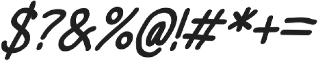 Julykeh talic Italic ttf (400) Font OTHER CHARS