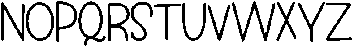 Jumblebox Sans Regular otf (400) Font UPPERCASE