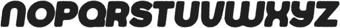 Jumbodron ExtraBold Rough Ita otf (700) Font UPPERCASE