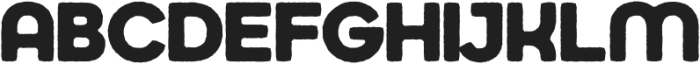 Jumbodron Medium Rough otf (500) Font UPPERCASE