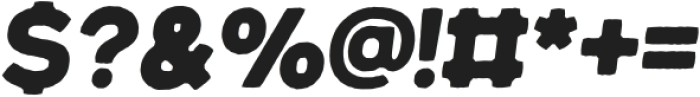 Jumbodron Regular Rough Ita otf (400) Font OTHER CHARS