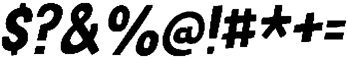 Jump with me Italic otf (400) Font OTHER CHARS