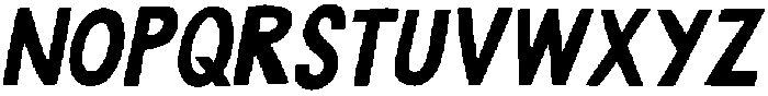 Jump with me Italic otf (400) Font UPPERCASE