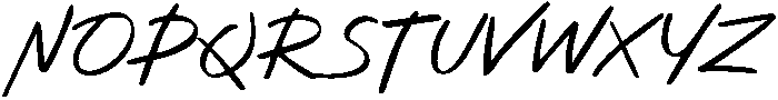 Jumper Regular otf (400) Font LOWERCASE