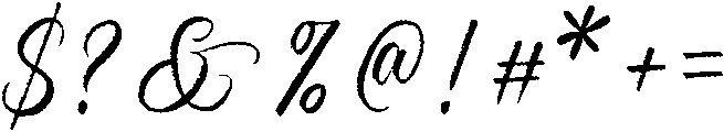 Jumper otf (400) Font OTHER CHARS