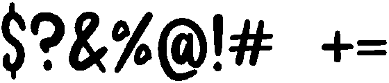 Jumping Regular otf (400) Font OTHER CHARS