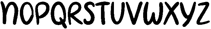 Jumping Regular otf (400) Font UPPERCASE