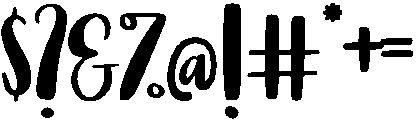 Jumping Unicorn otf (400) Font OTHER CHARS