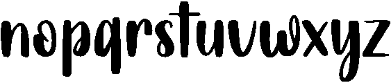 Jumping Unicorn otf (400) Font LOWERCASE