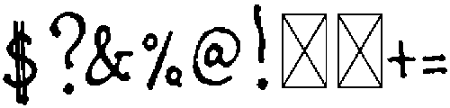 Junewww Regular otf (400) Font OTHER CHARS