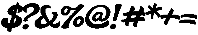 Jungle Funk otf (400) Font OTHER CHARS