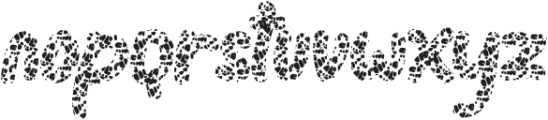 Jungle Leopard ttf (400) Font LOWERCASE