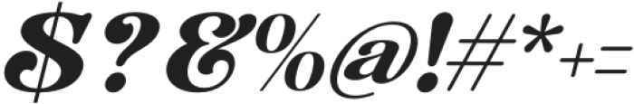 Jungle Melon Italic otf (400) Font OTHER CHARS