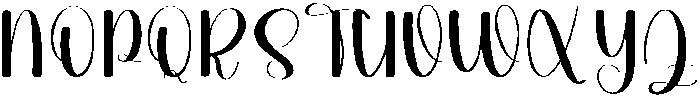 Jungle Regular otf (400) Font UPPERCASE