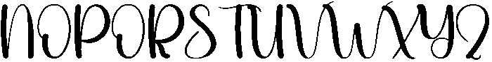 Jungle Regular otf (400) Font UPPERCASE