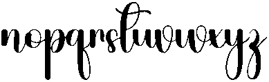 Jungle Regular otf (400) Font LOWERCASE