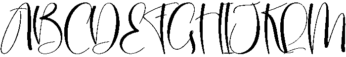 Jungle Regular otf (400) Font UPPERCASE