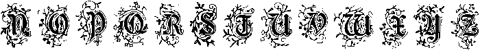 Jungle Regular otf (400) Font LOWERCASE
