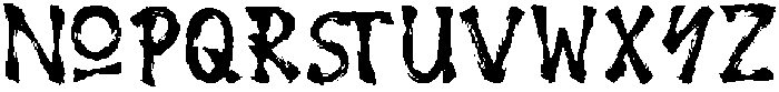 Jungle-Regular otf (400) Font LOWERCASE
