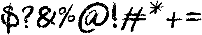 Jungle otf (400) Font OTHER CHARS