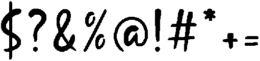 Jungle otf (400) Font OTHER CHARS