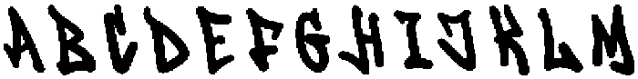 Junglestreet-Regular otf (400) Font UPPERCASE