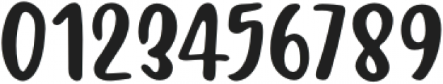 Junior Brush otf (400) Font OTHER CHARS